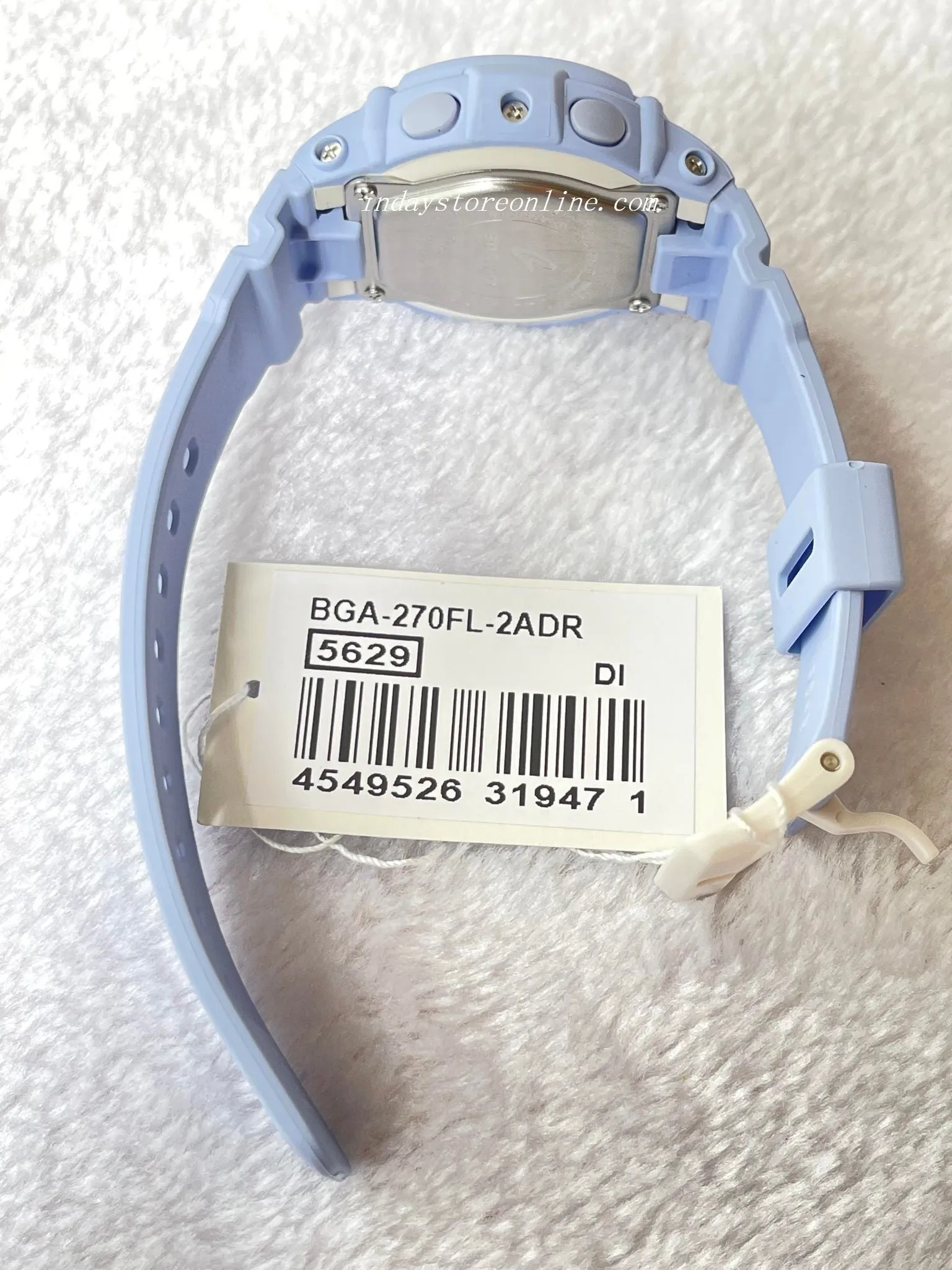 Casio Baby-G Women's Watch BGA-270FL-2A Resin Band Mineral Glass Shock Resistant