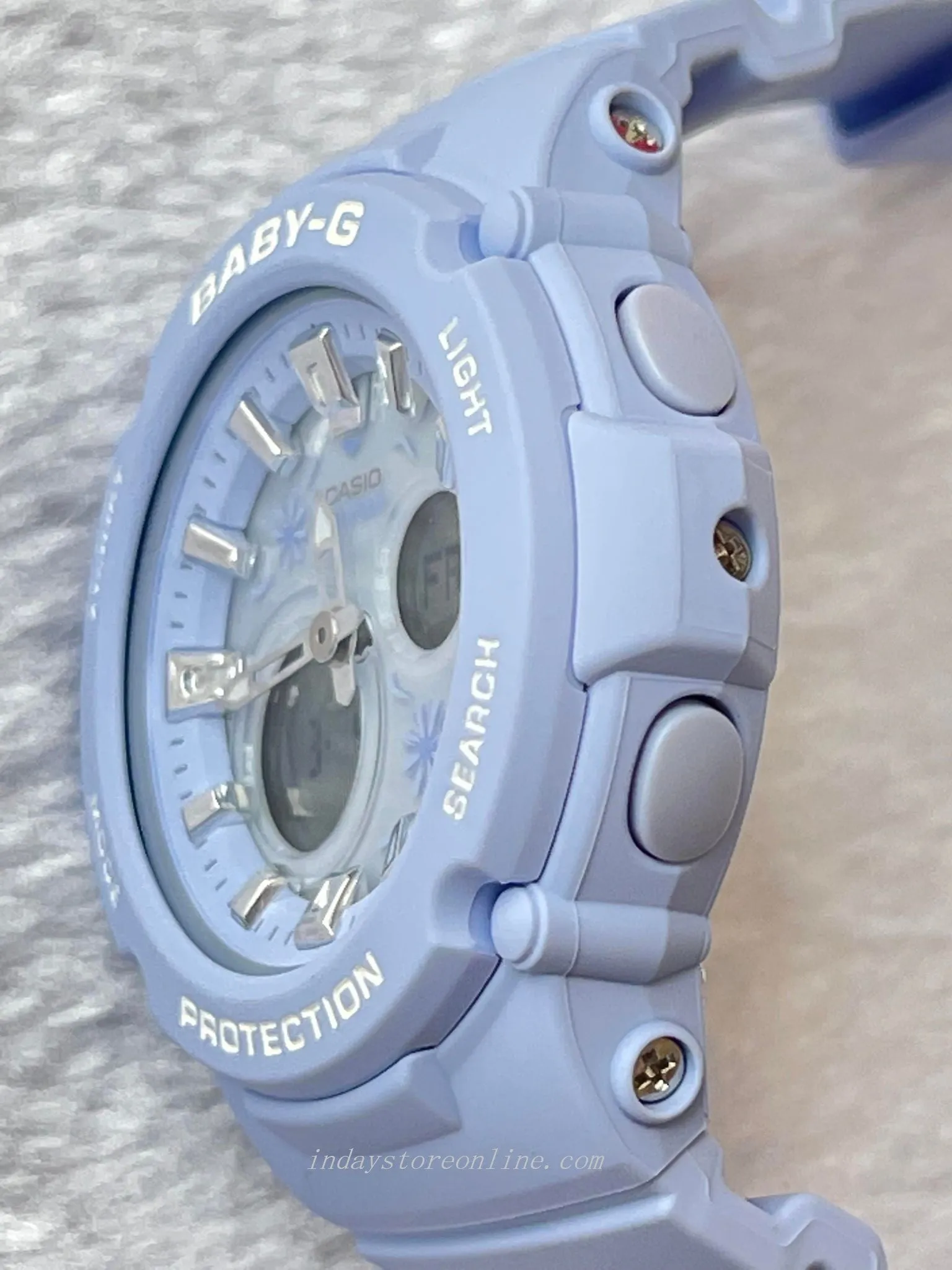 Casio Baby-G Women's Watch BGA-270FL-2A Resin Band Mineral Glass Shock Resistant