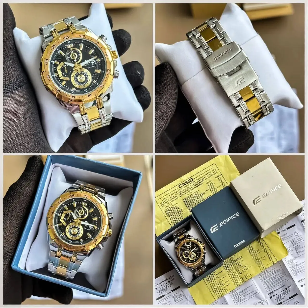 Casio EDifice EFR-539 Stainless Steel Analog 1
