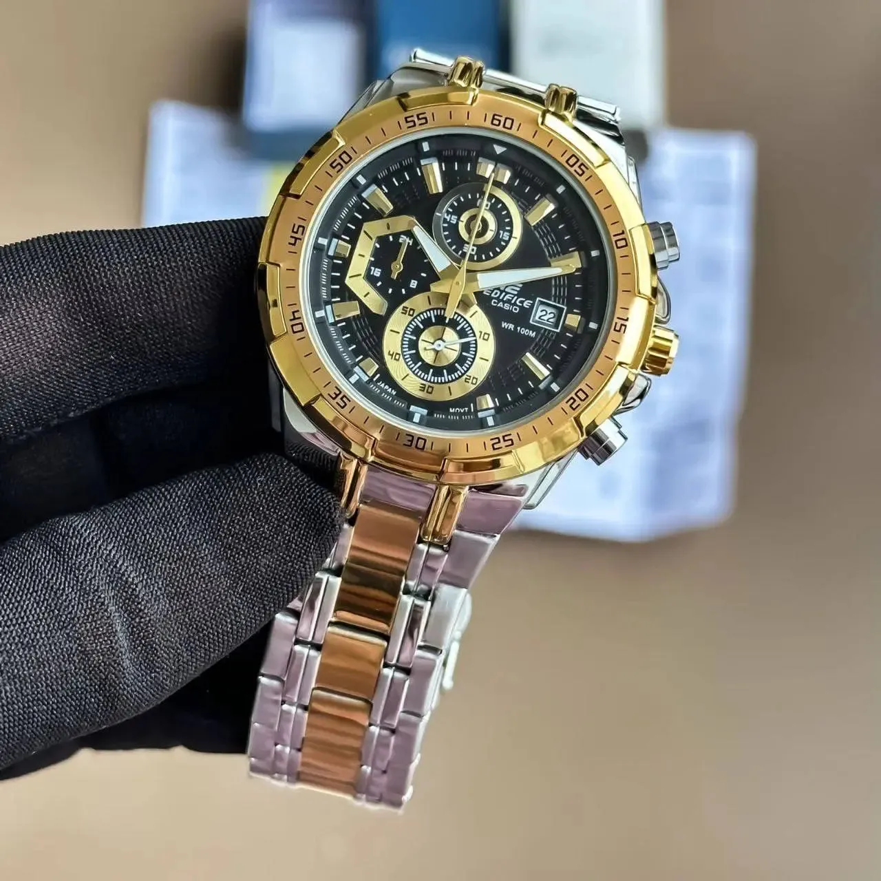 Casio EDifice EFR-539 Stainless Steel Analog 1