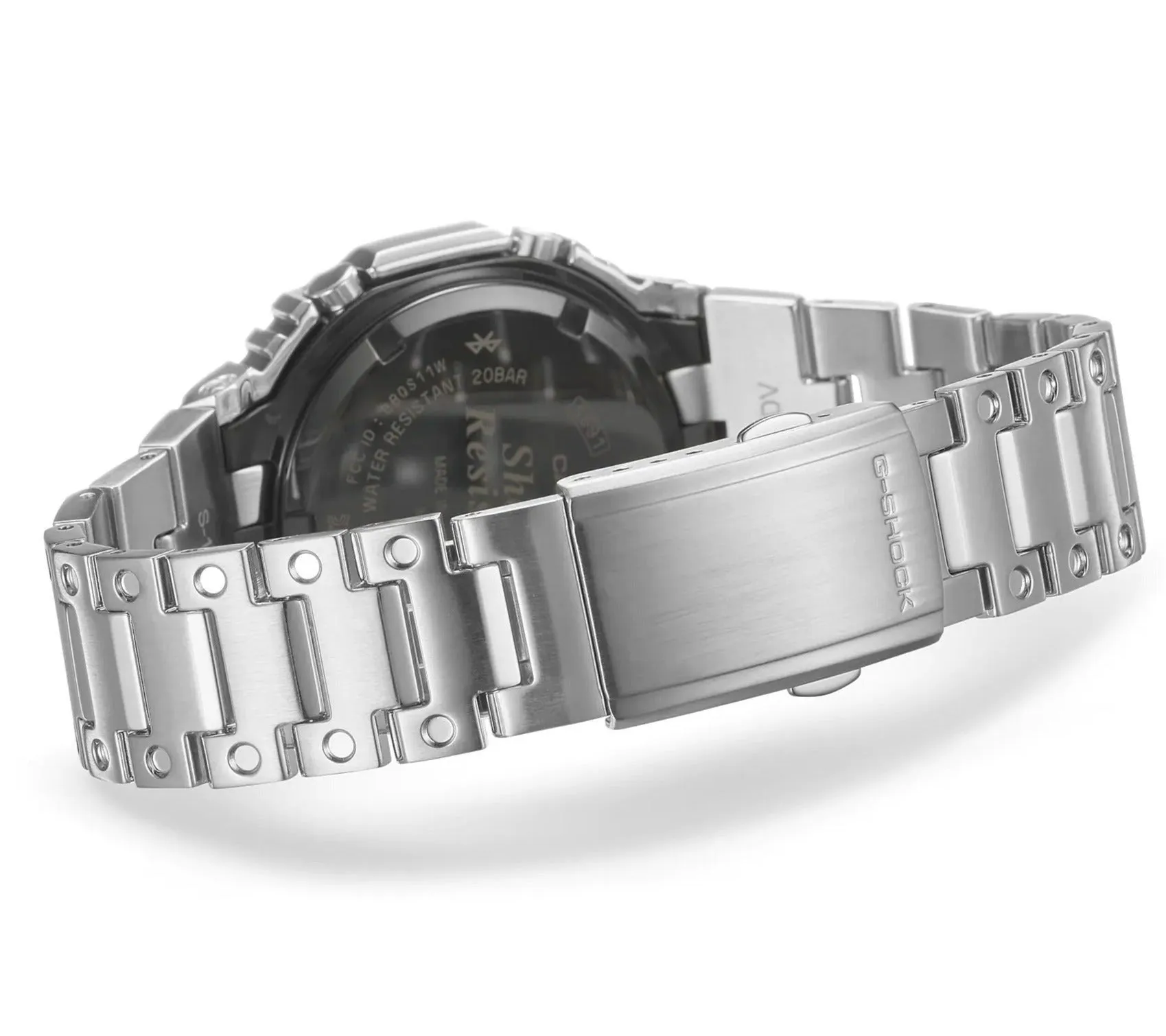 Casio G-Shock Full Metal 2100 Series Solar Smartphone Link Silver GM-B2100D-1A