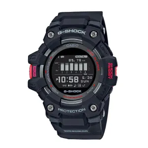 Casio G-Shock G-SQUAD Bluetooth© Black Resin Band Watch GBD100-1D GBD-100-1