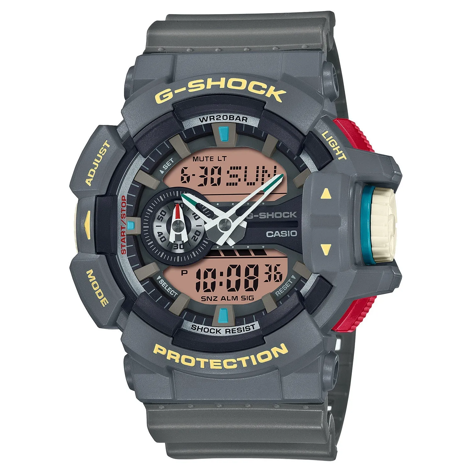 Casio G-Shock GA400 Vintage Colours Series GA400PC-8A