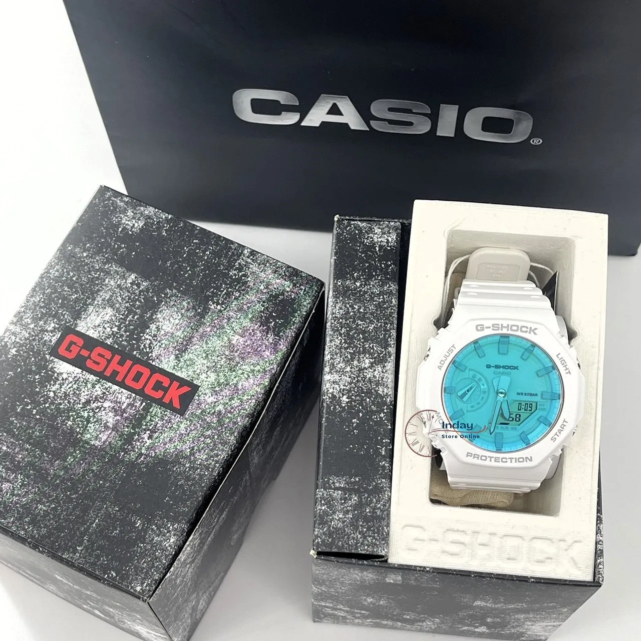 Casio G-Shock Men's Watch GA-2100TL-7A Shock Resistant Carbon Core Guard Structure