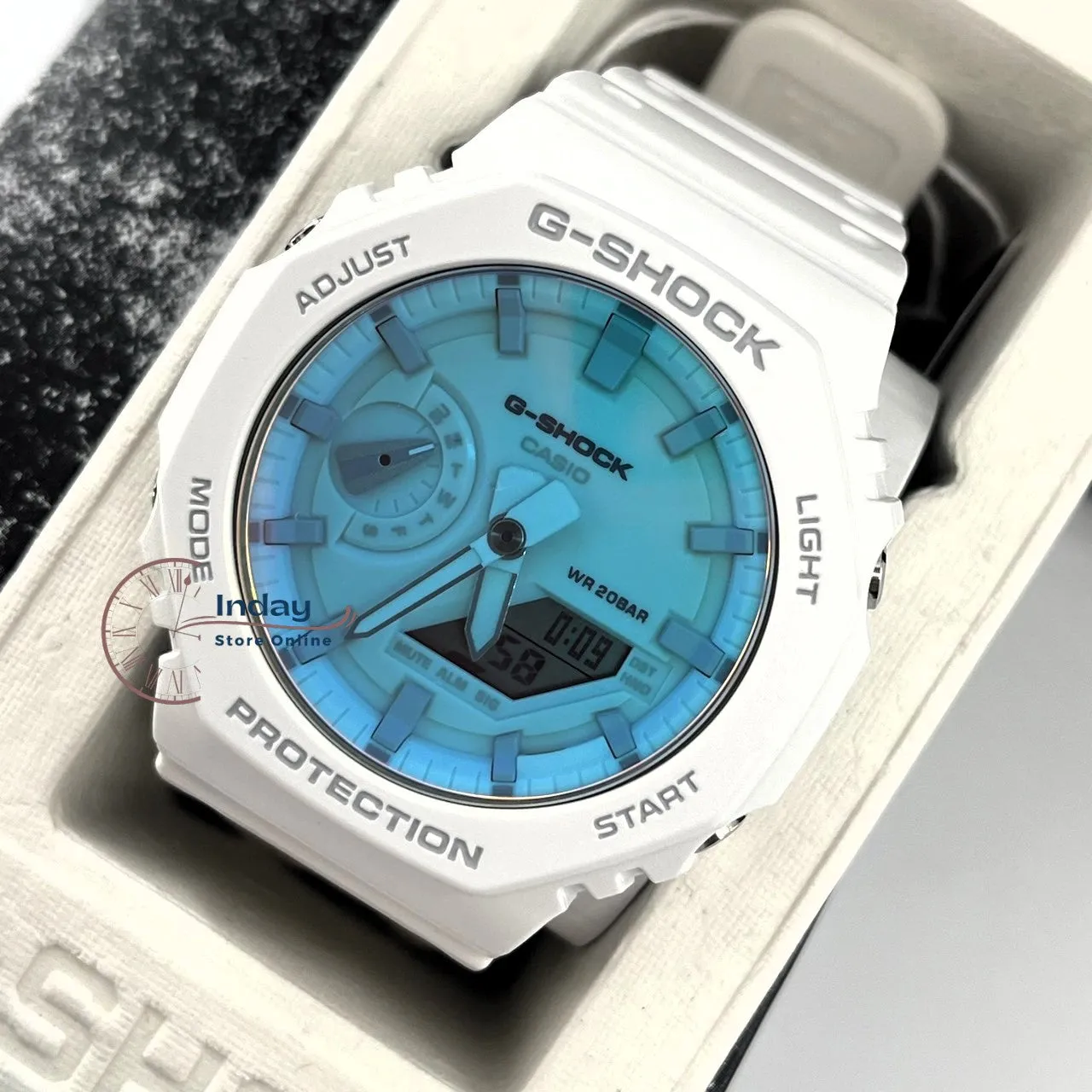 Casio G-Shock Men's Watch GA-2100TL-7A Shock Resistant Carbon Core Guard Structure