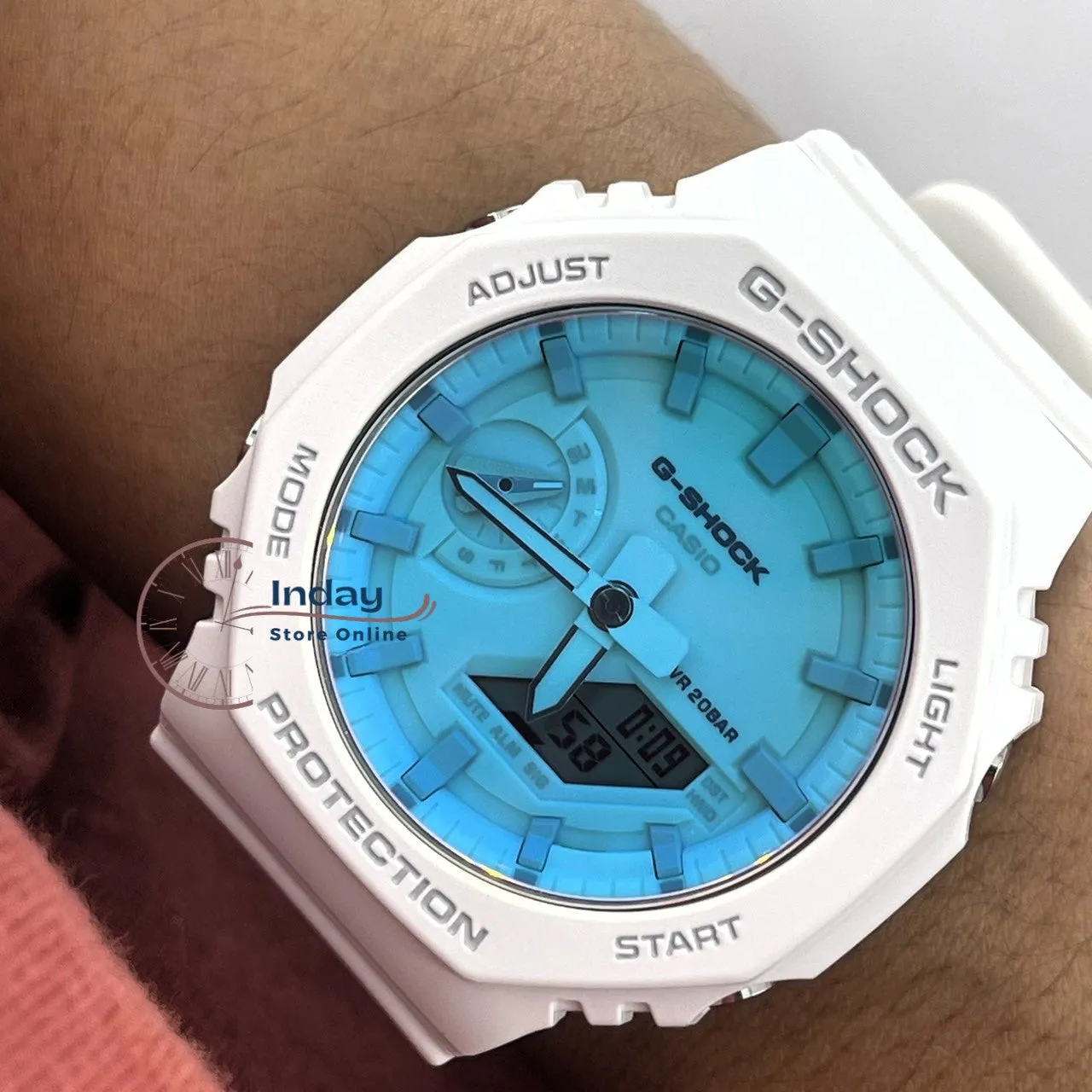 Casio G-Shock Men's Watch GA-2100TL-7A Shock Resistant Carbon Core Guard Structure