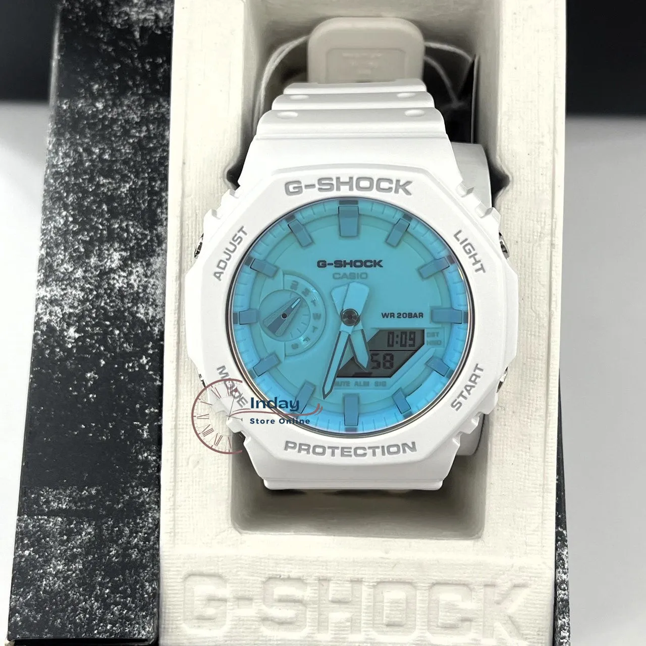 Casio G-Shock Men's Watch GA-2100TL-7A Shock Resistant Carbon Core Guard Structure