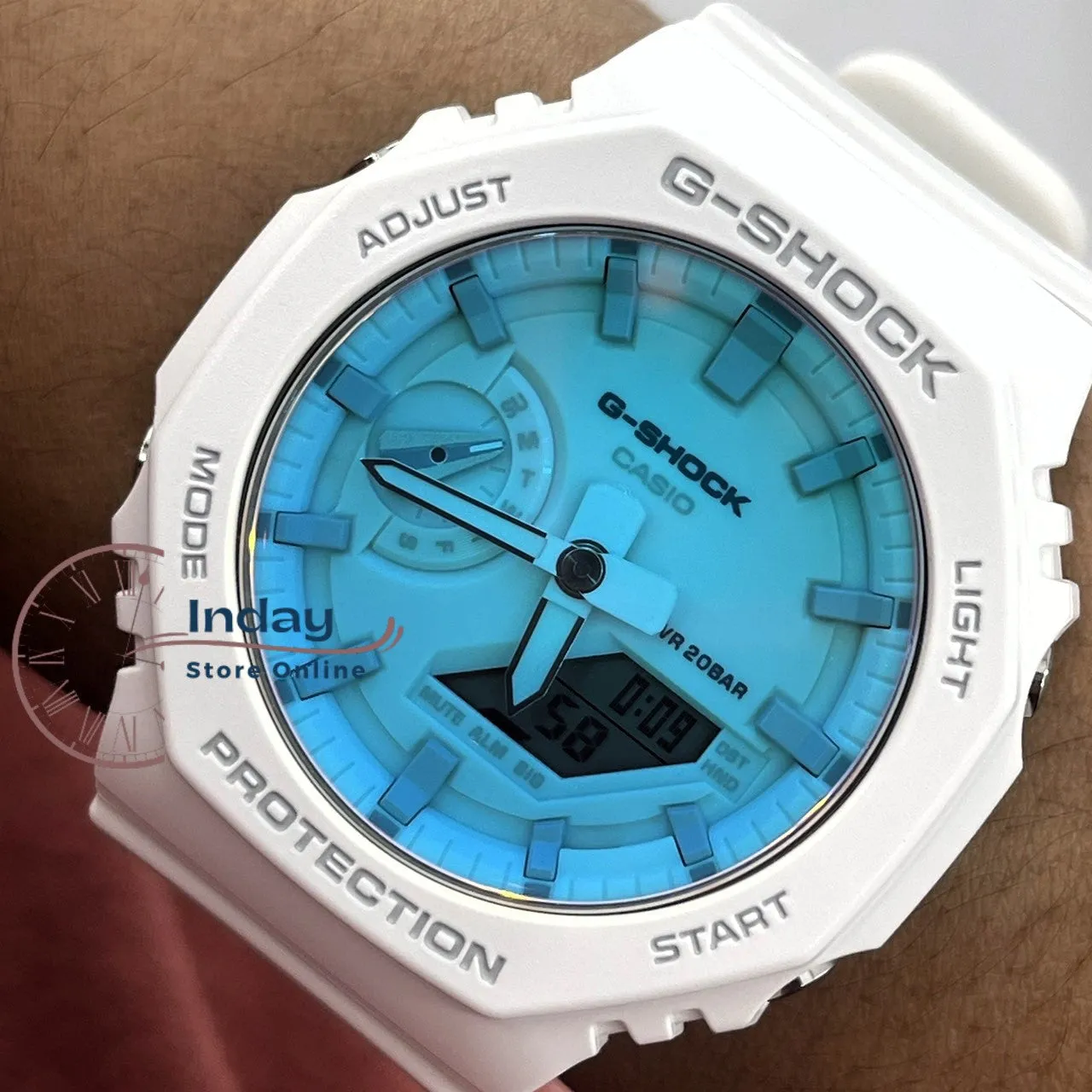 Casio G-Shock Men's Watch GA-2100TL-7A Shock Resistant Carbon Core Guard Structure