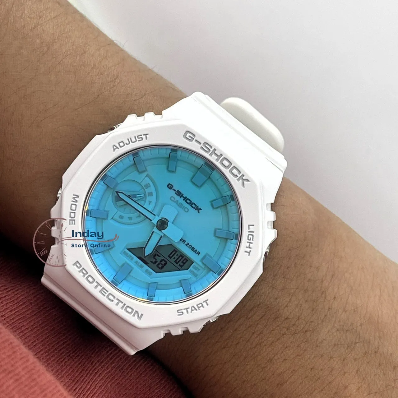 Casio G-Shock Men's Watch GA-2100TL-7A Shock Resistant Carbon Core Guard Structure