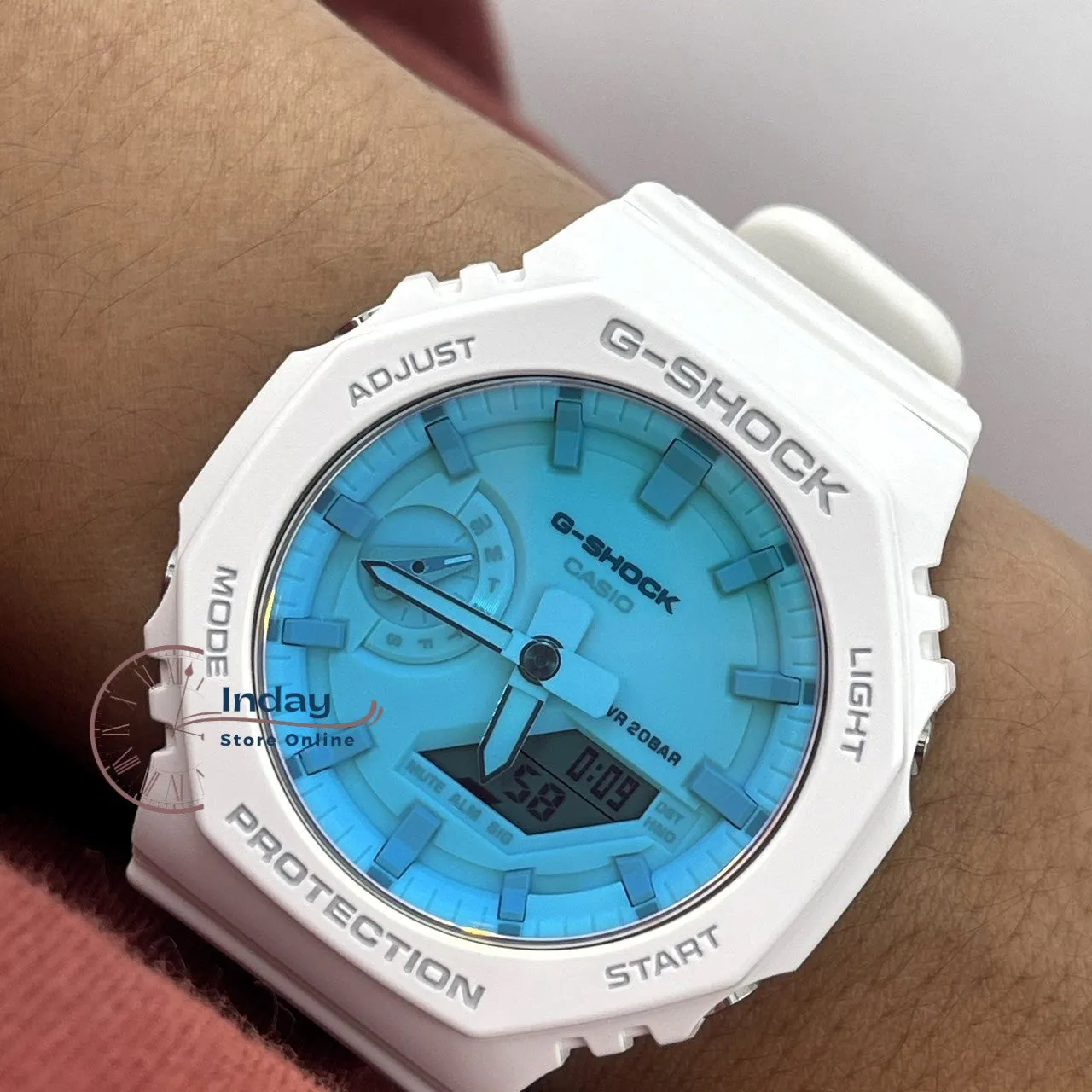 Casio G-Shock Men's Watch GA-2100TL-7A Shock Resistant Carbon Core Guard Structure