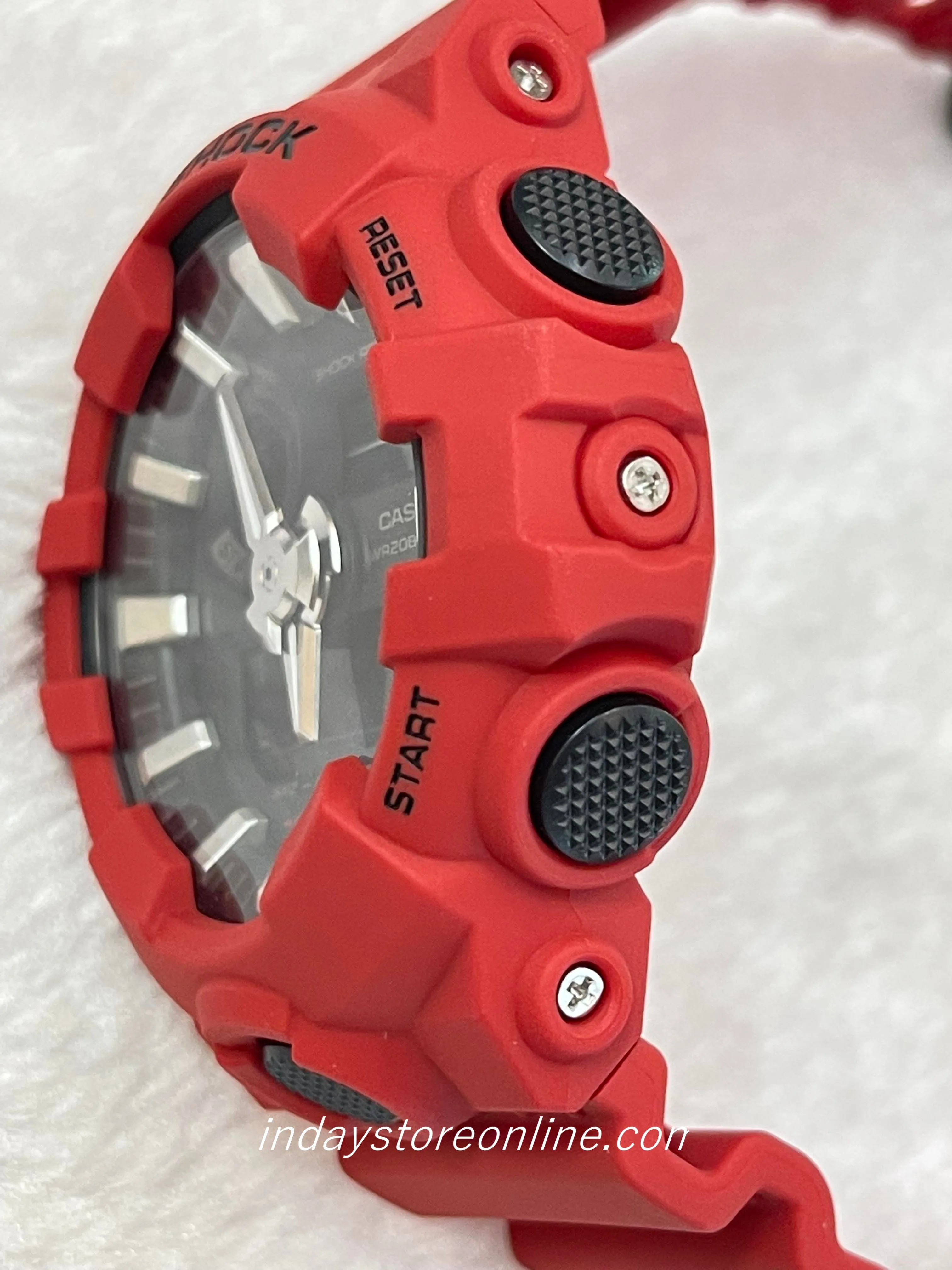 Casio G-Shock Men's Watch GA-700-4A Analog-Digital GA-700 Series Shock Resistant Sporty Design