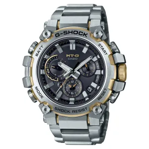 Casio G-Shock MT-G Stainless Steel Silver Gold MTGB3000D-1A9