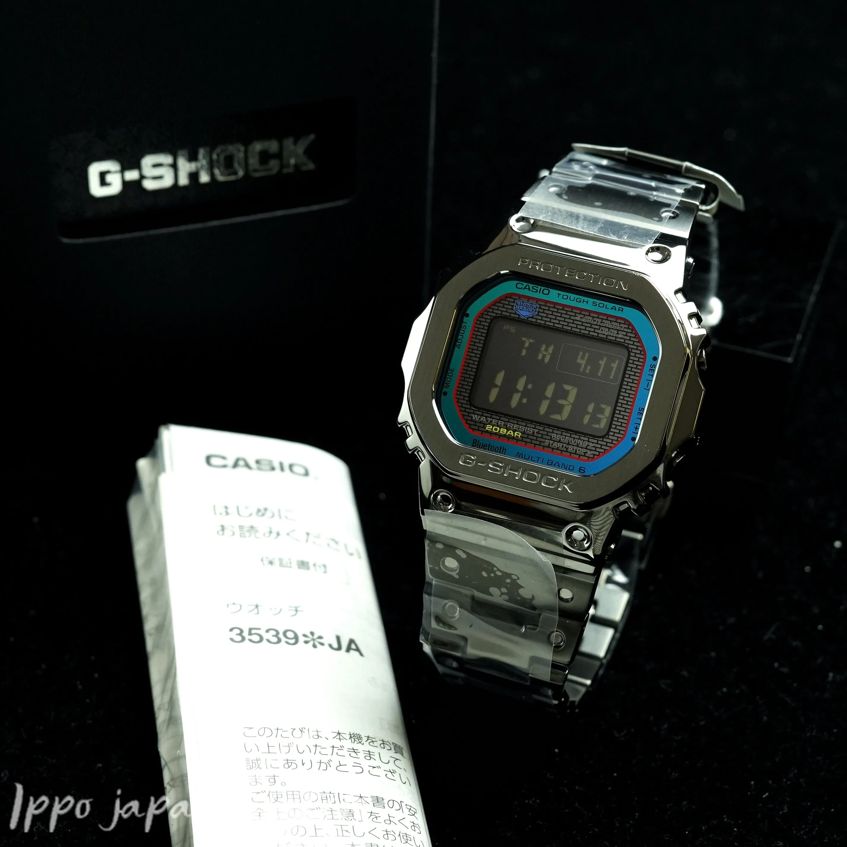 CASIO gshock GMW-B5000BPC-1JF GMW-B5000BPC-1 solar powered Mobile link function watch October 2023 Release