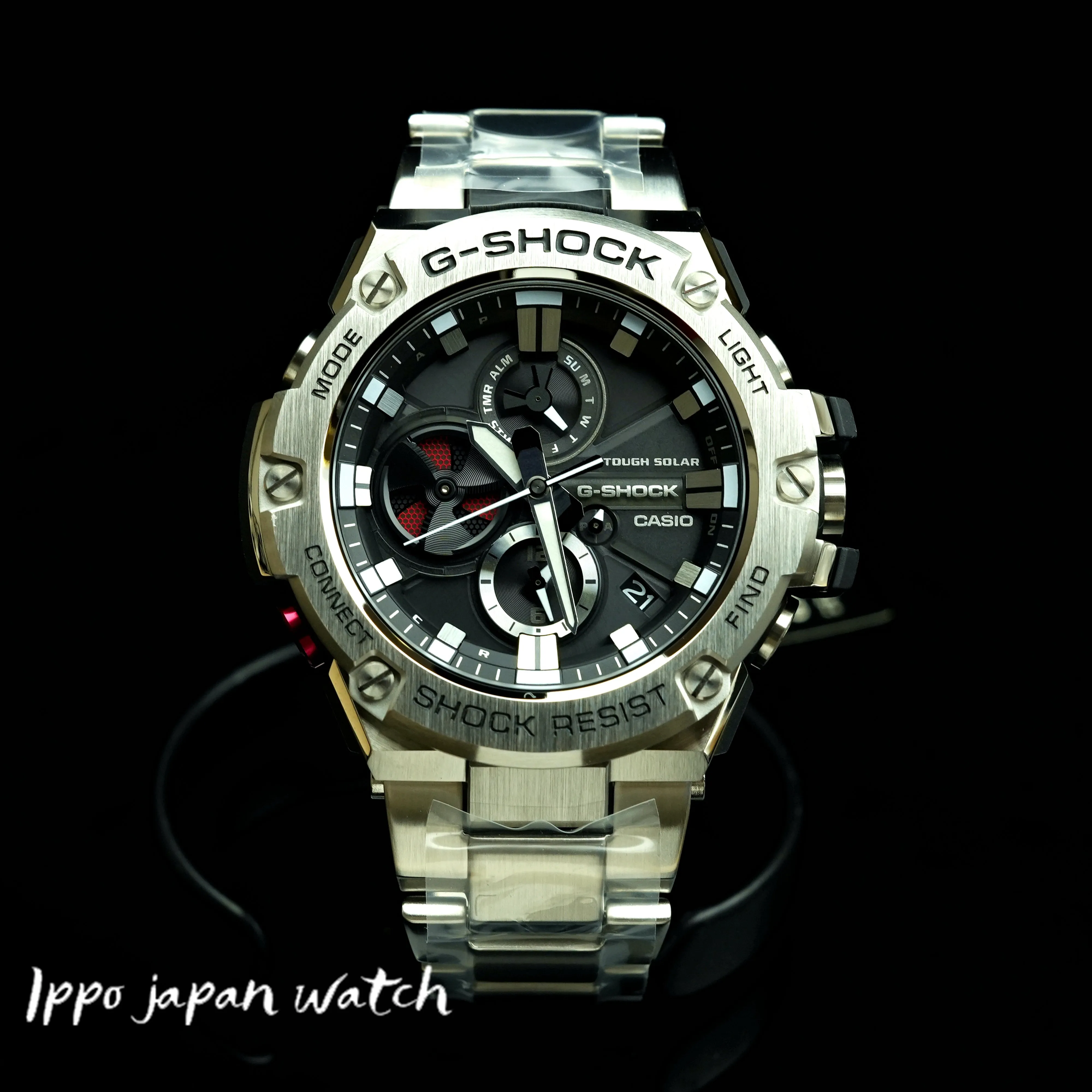 CASIO gshock GST-B100D-1AJF GST-B100D-1A solar resin 20ATM watch 2017.09release