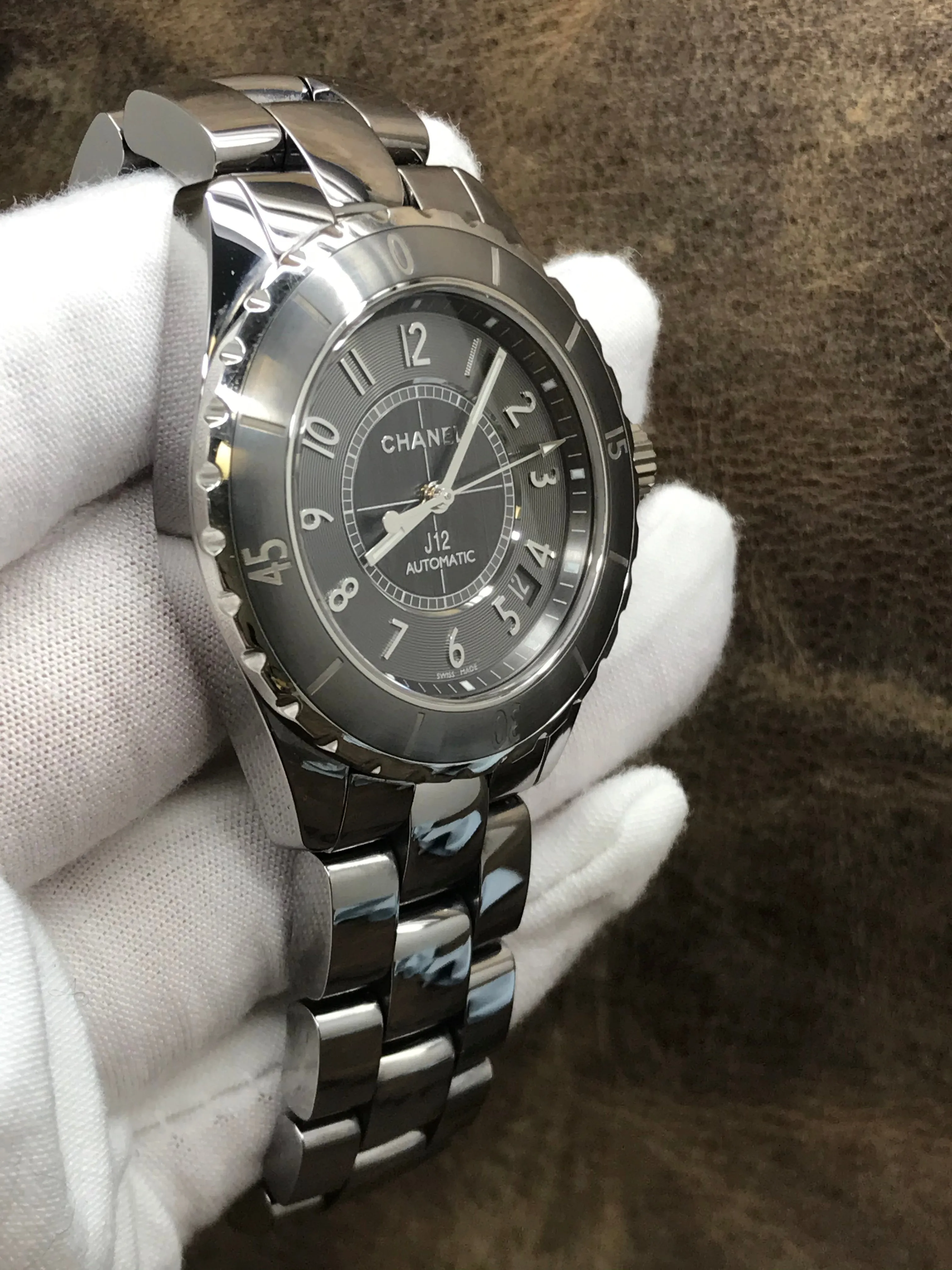 Chanel J12 Chromatic H2934 Grey Dial Automatic Watch