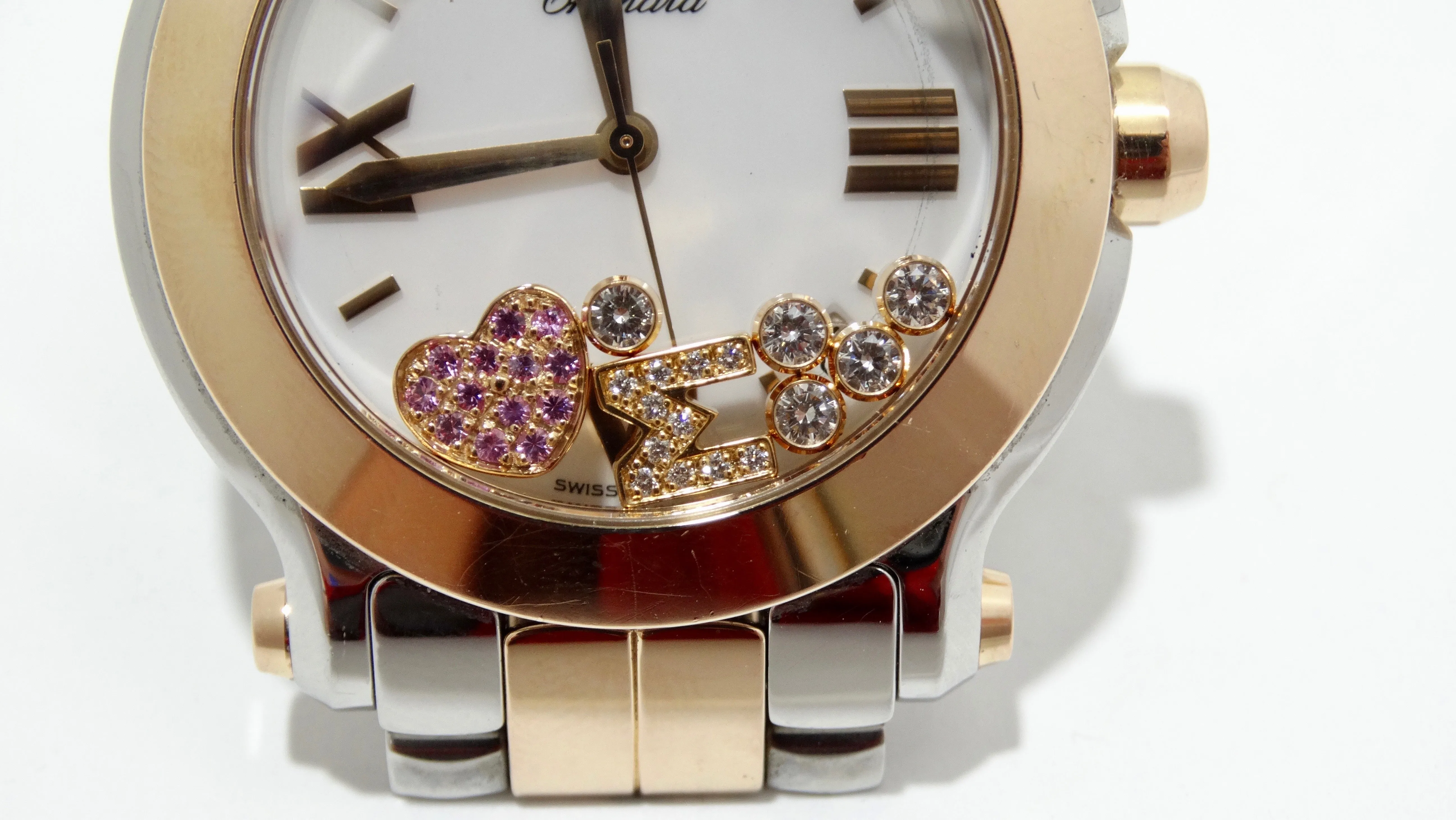 Chopard Happy Diamond Sport 18kt Rose Gold Watch