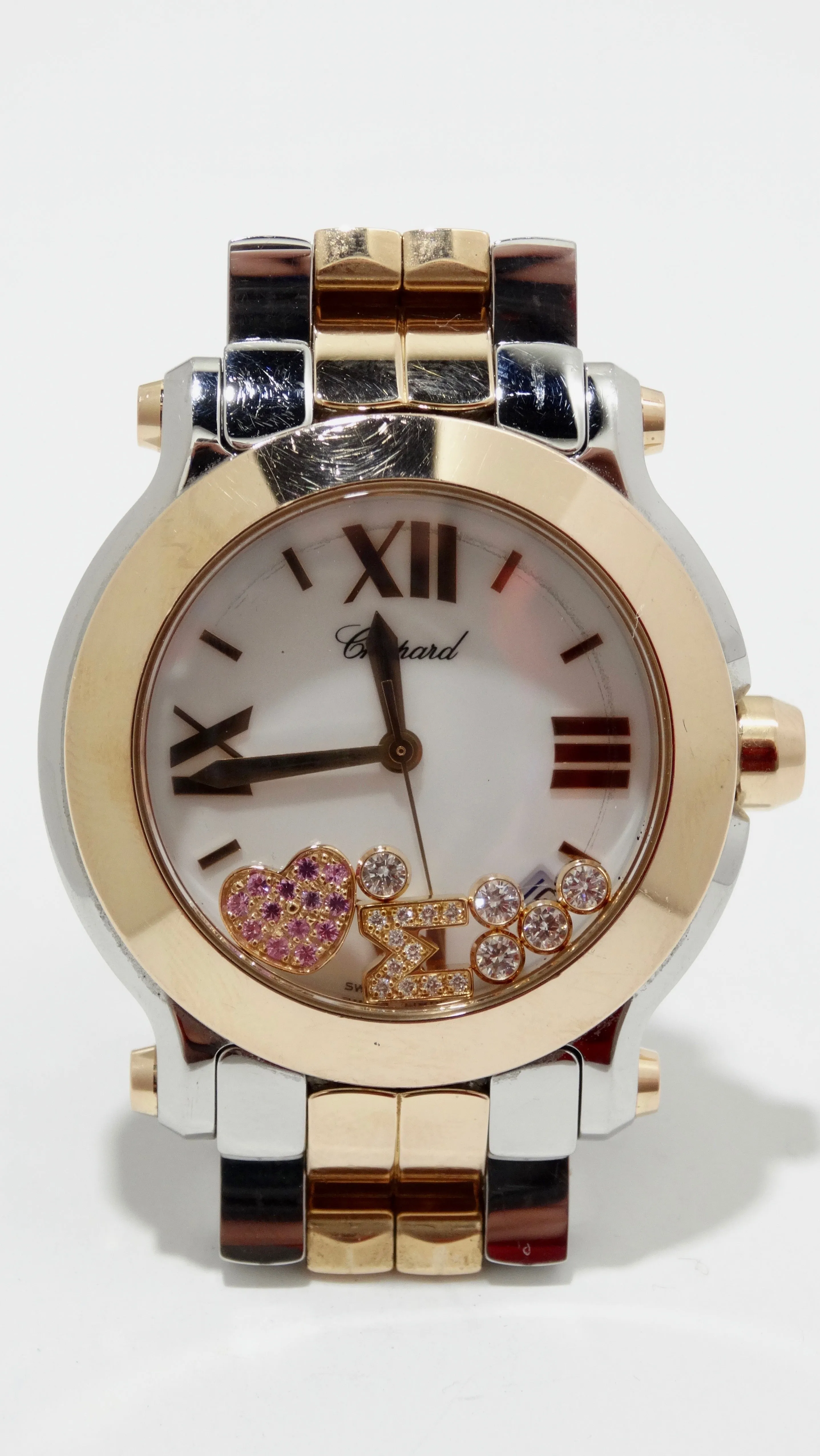 Chopard Happy Diamond Sport 18kt Rose Gold Watch