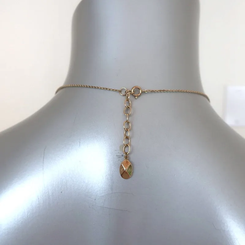 Christian Dior Tell Me Dior Capricorn Zodiac Pendant Necklace