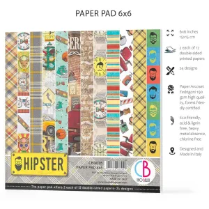 Ciao Bella- Hipster 6x6 Paper Pad