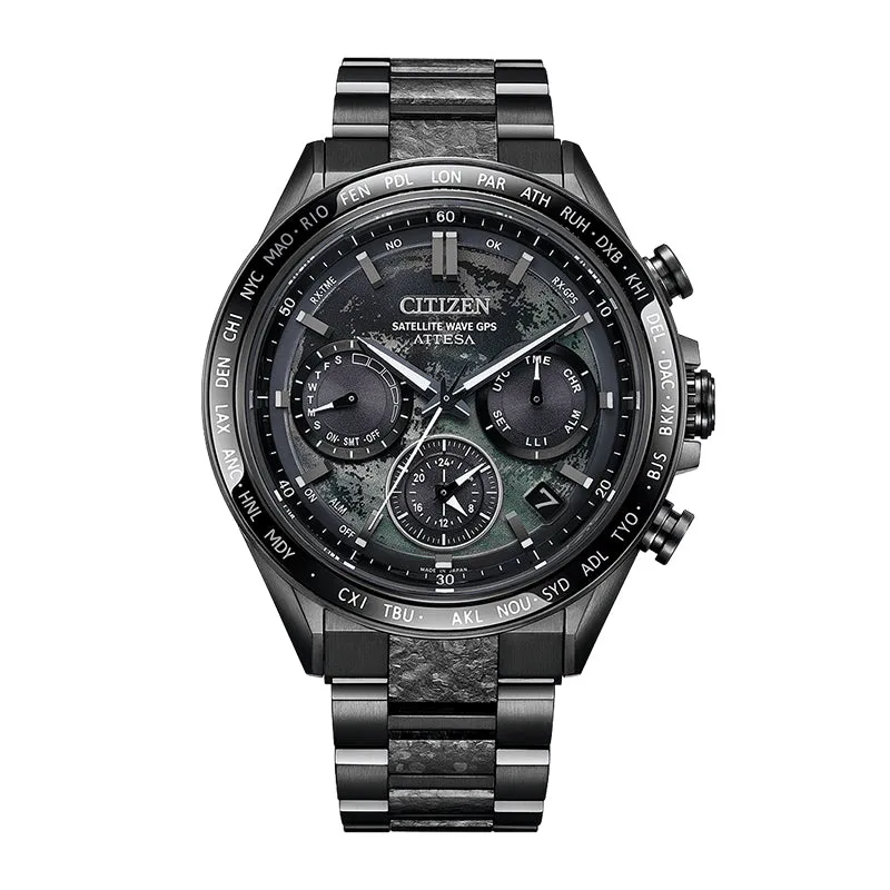 Citizen attesa CC4065-61Y Photovoltaic eco-drive GPS   super titanium 10 ATM Duratect DLC Limited watch 2024.03release