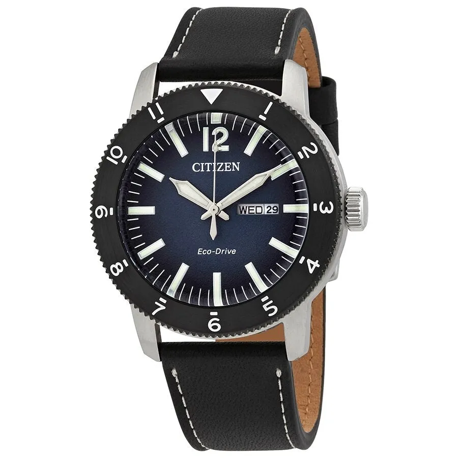 Citizen Brycen Eco-Drive Blue Dial Men's Watch AW0078-08L