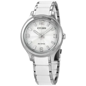 Citizen Drive Silver Dial Ladies Watch FE7070-52A