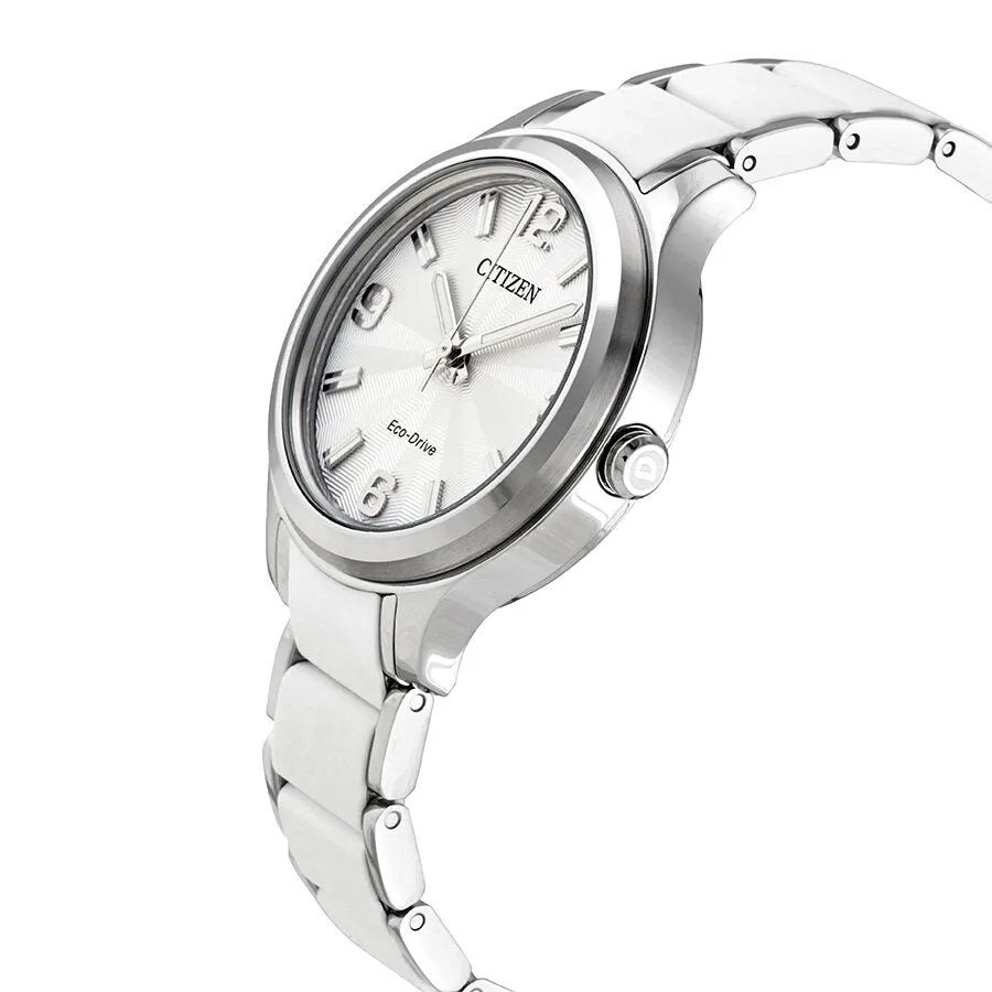 Citizen Drive Silver Dial Ladies Watch FE7070-52A