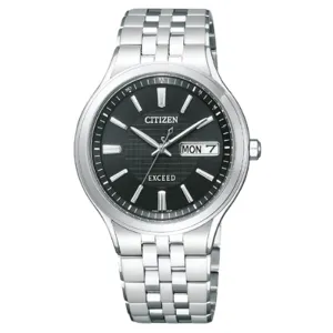 CITIZEN EXCEED AT6000-52E Eco-Drive Radio Wave Men's genuine  Watch