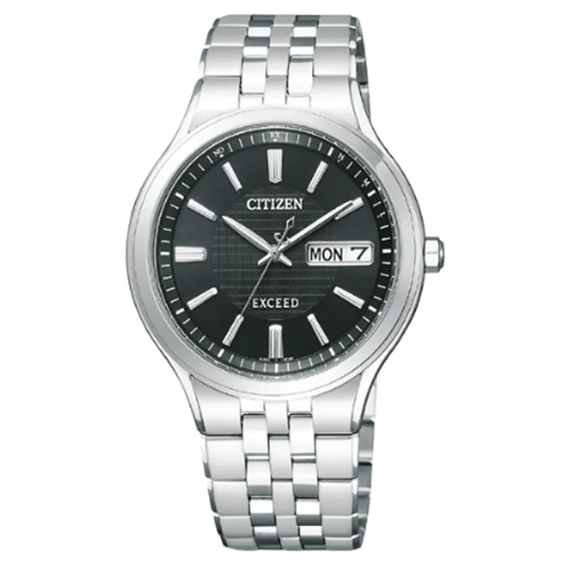 CITIZEN EXCEED AT6000-52E Eco-Drive Radio Wave Men's genuine  Watch