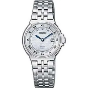 CITIZEN EXCEED ES1030-56A Ladies Eco-Drive Radio Controlled Watch