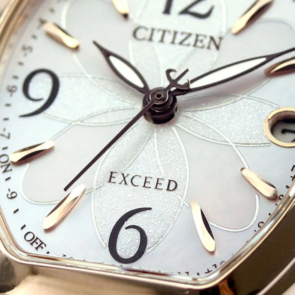 CITIZEN Exceed ES9482-51W Photovoltaic eco-drive Super titanium watch