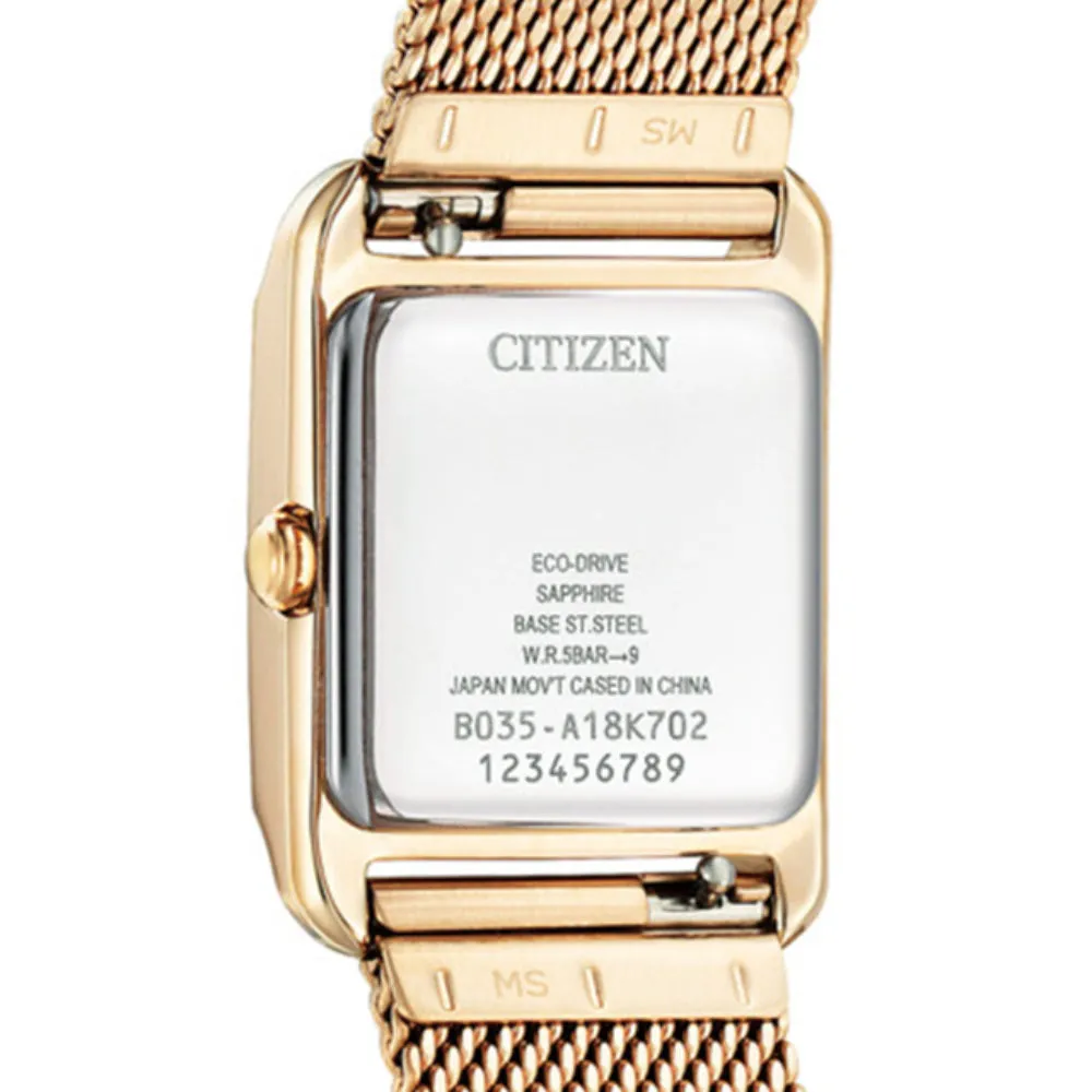 CITIZEN L EW5593-64D Photovoltaic eco-drive stainless watch