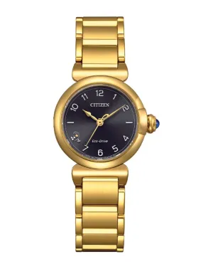 Citizen Ladies Eco-Drive Watch Black Dial EM1132-88H