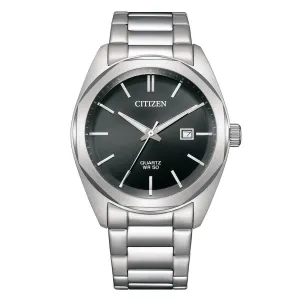 Citizen Quartz BI5110-54E BI5110 Black Dial Analog Dress Gents Watch