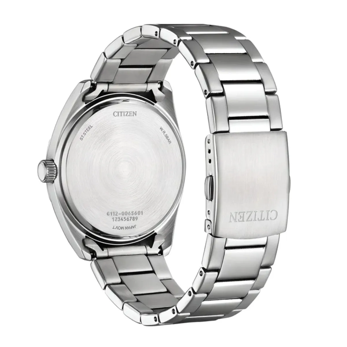 Citizen Quartz BI5110-54M BI5110 Light Blue Dial Stainless Steel Watch