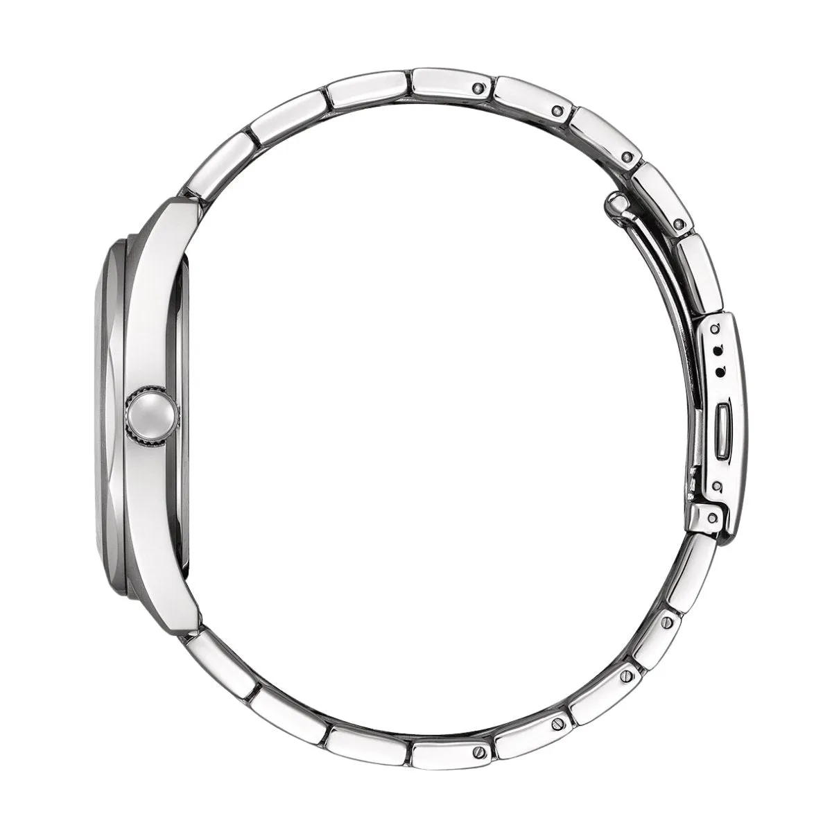 Citizen Quartz BI5110 BI5110-54A Silver Dial Stainless Steel Analog Watch