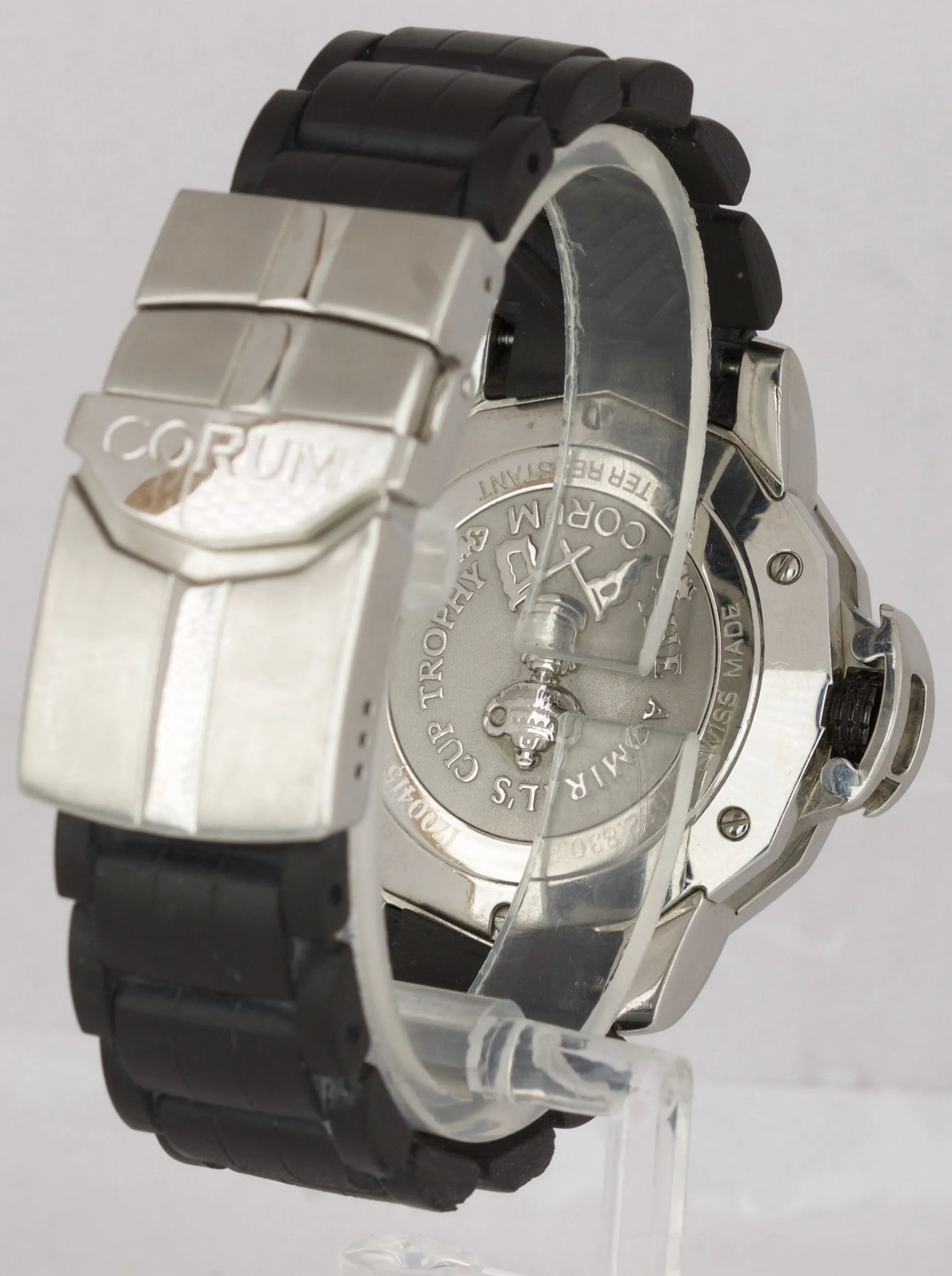 Corum Admiral's Cup Trophy 41mm Automatic Flags Steel Date Watch 082.830.20