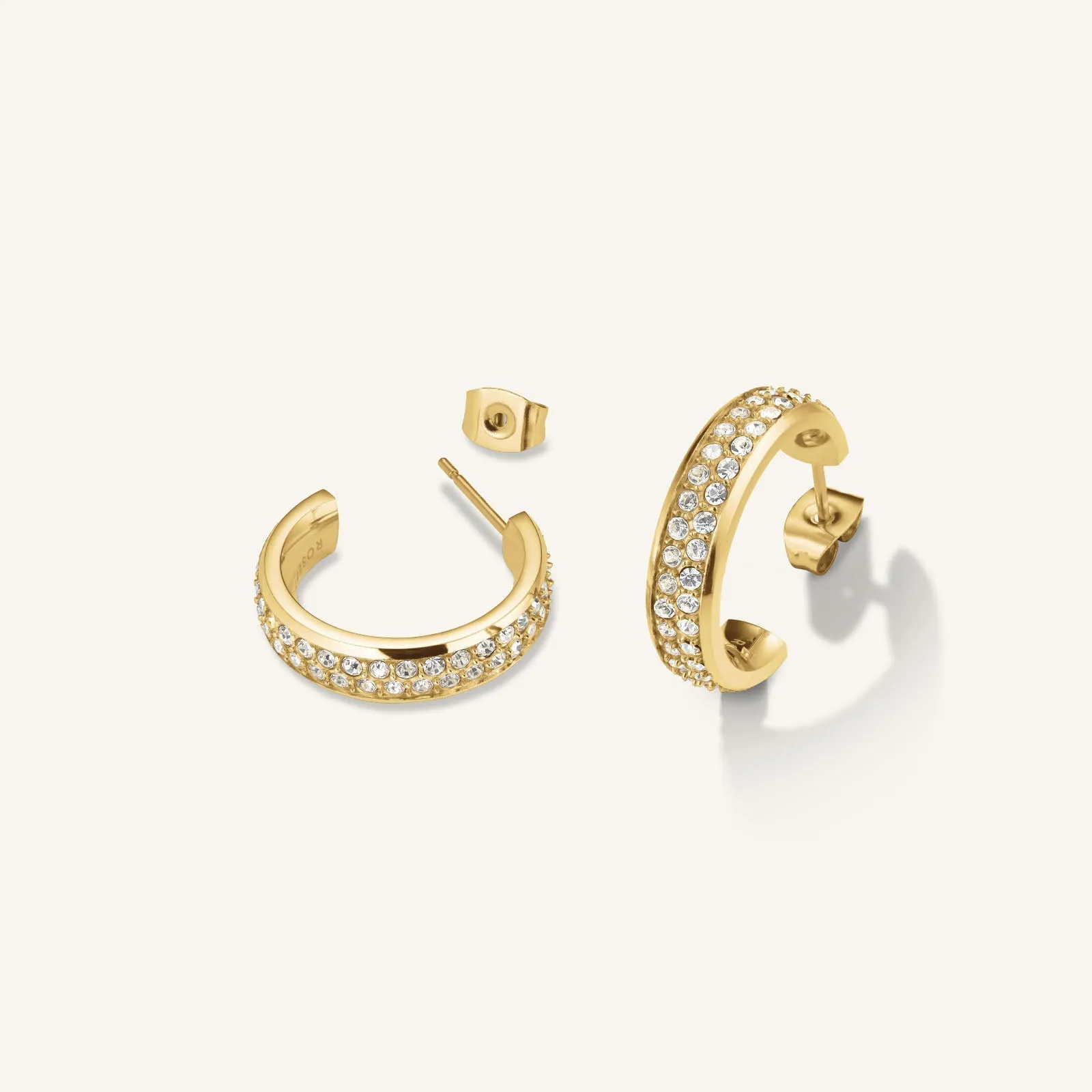 Crystal Hoops