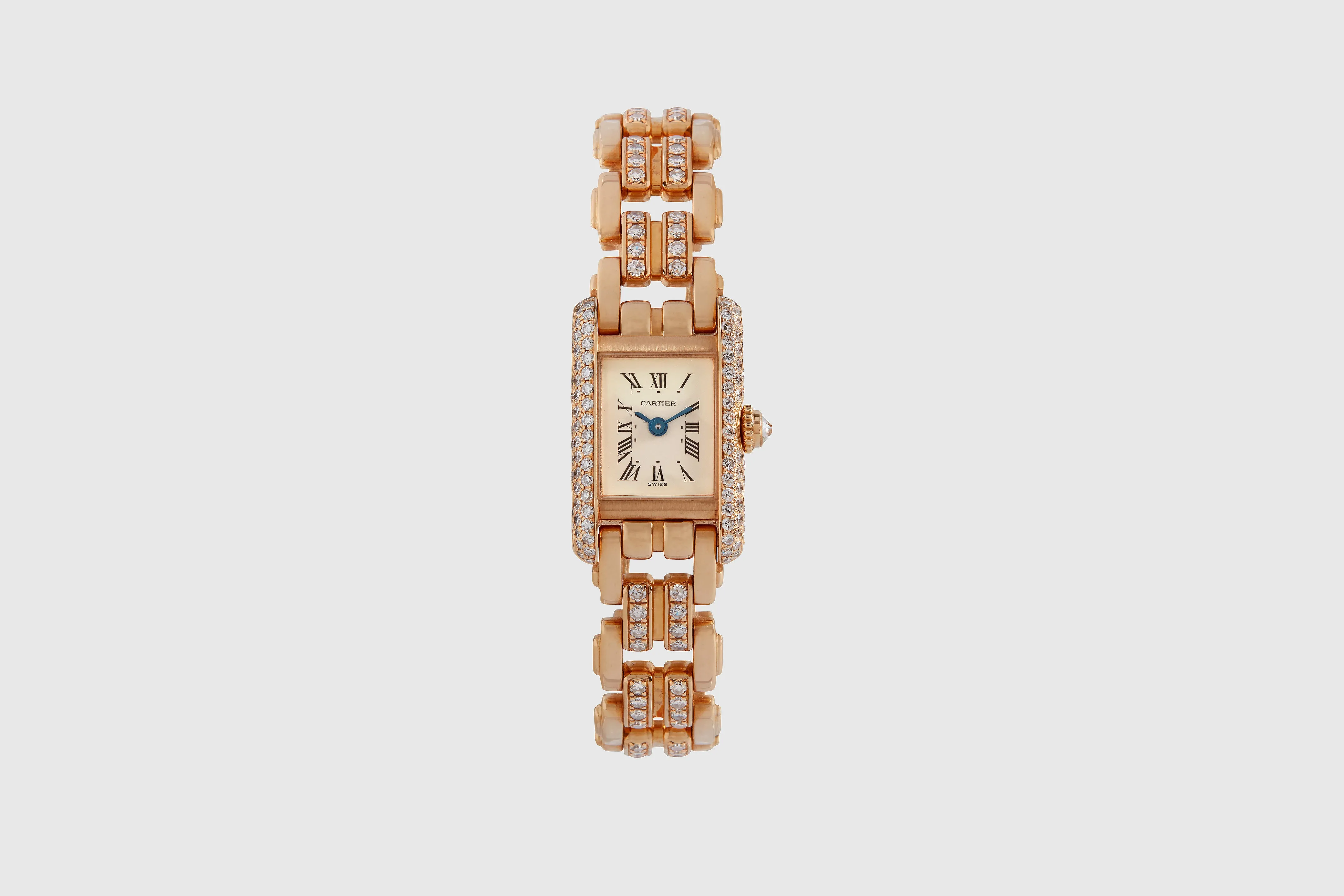 Diamond Cartier Tank Louis Mini