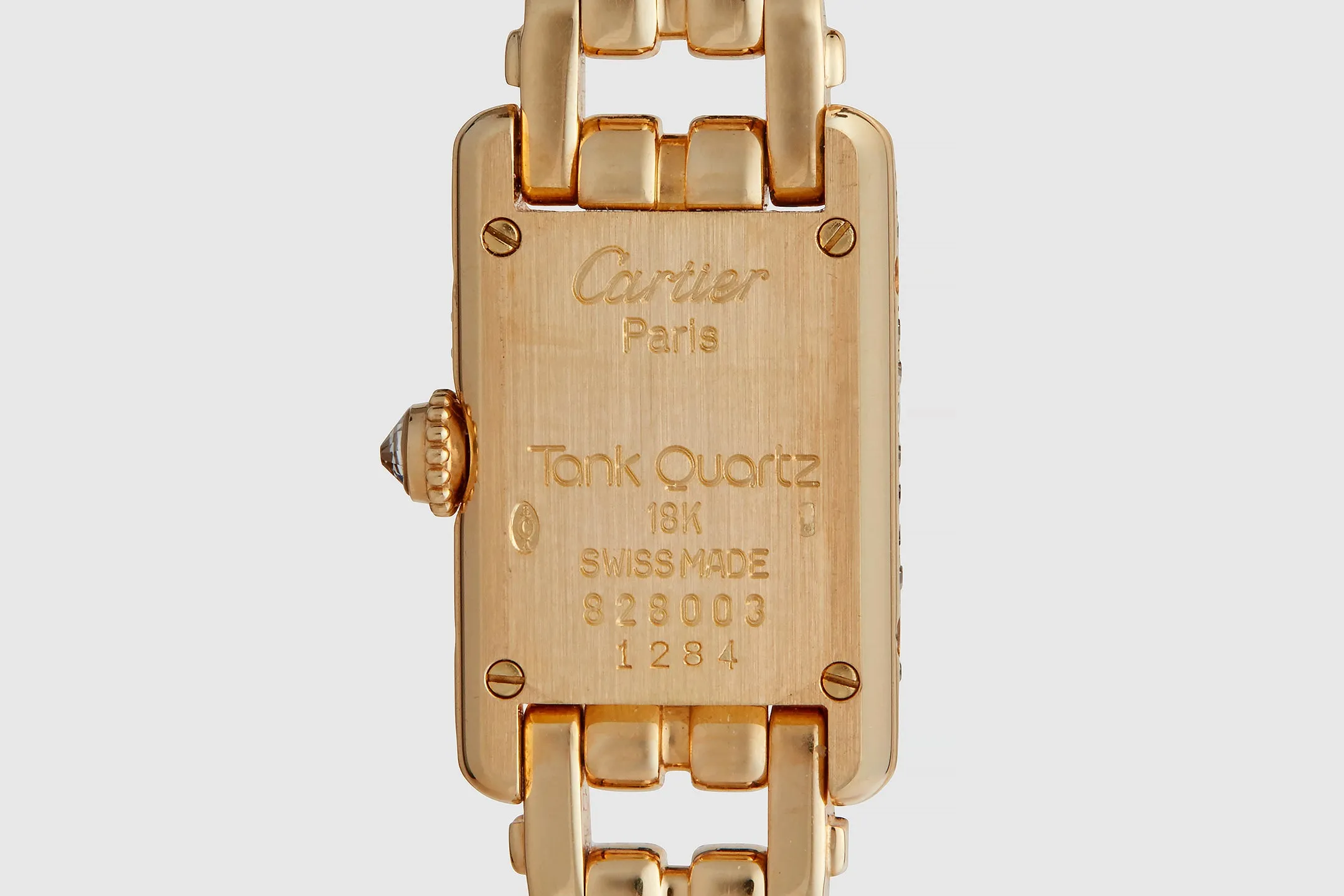 Diamond Cartier Tank Louis Mini
