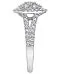 Diamond Multi-Layer Square Halo Engagement Ring (1 ct. t.w.) in 14k White Gold
