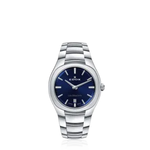 EDOX SWISS MADE 57004-3-BUIN LES BÉMONTS ULTRA SLIM DATE WOMEN