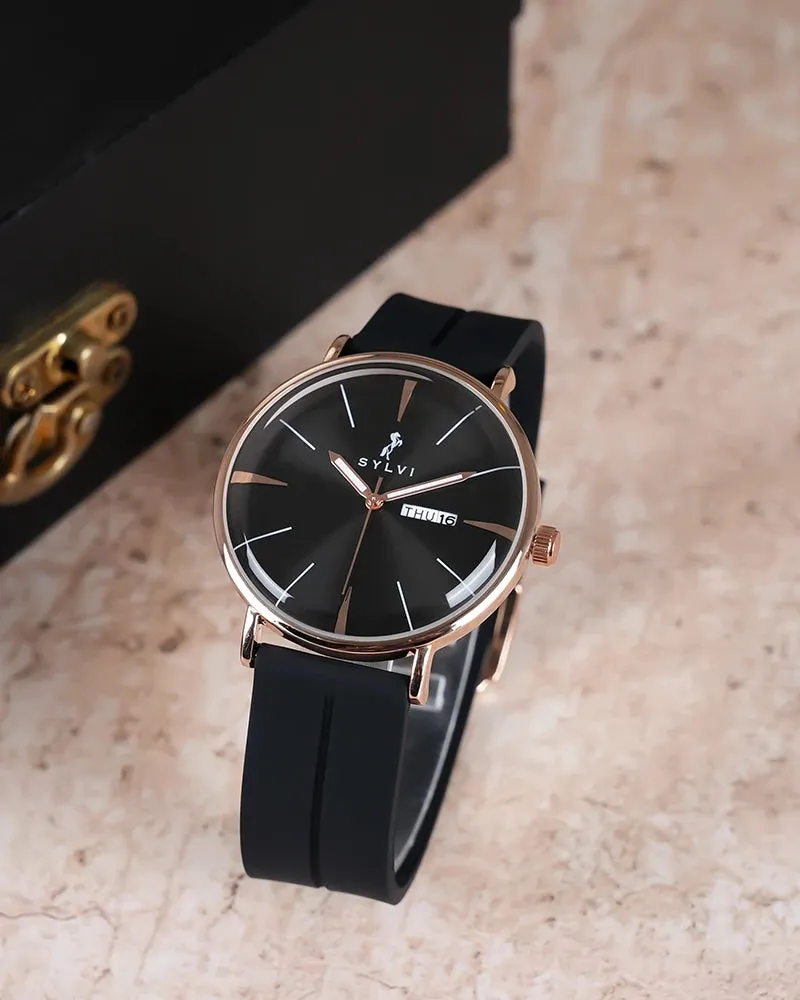 Elegadoom Black Rosegold Silicone