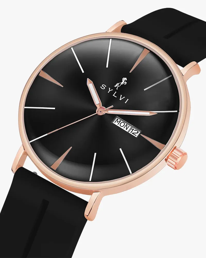 Elegadoom Black Rosegold Silicone