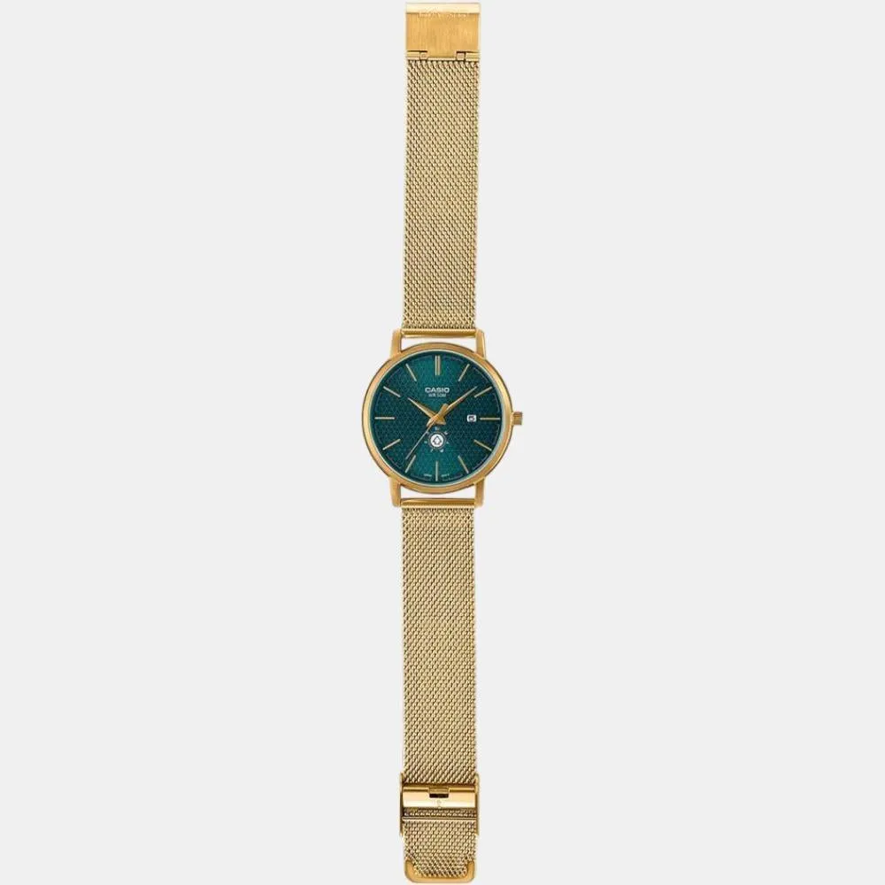 Enticer Men's Analog Stainless Steel Watch A2056 - MTP-B125MG-3AVDF