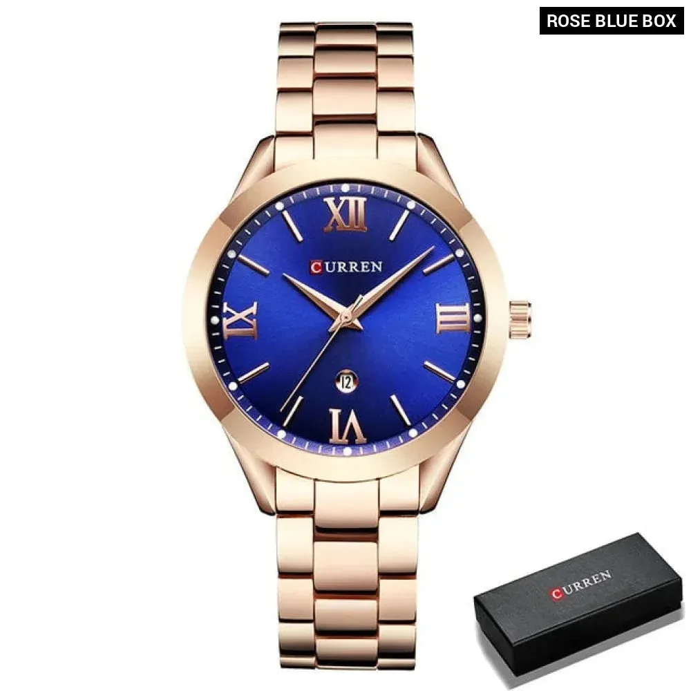 Fashion Design Gold Bracelet Wristwatches for Women