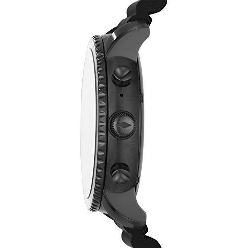 Fossil Gen 3 Smartwatch - Q Explorist Black Silicone FTW4005: Watches