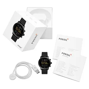 Fossil Gen 3 Smartwatch - Q Explorist Black Silicone FTW4005: Watches
