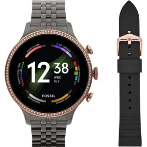 Fossil Gen 6 42mm Touchscreen Smartwatch with Alexa Built-In, Heart Rate, Blood Oxygen, GPS, Contactless Payments, Speaker, Smartphone Notifications | Multiple Colors