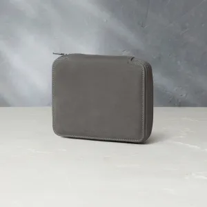 four-watch folio, nubuck